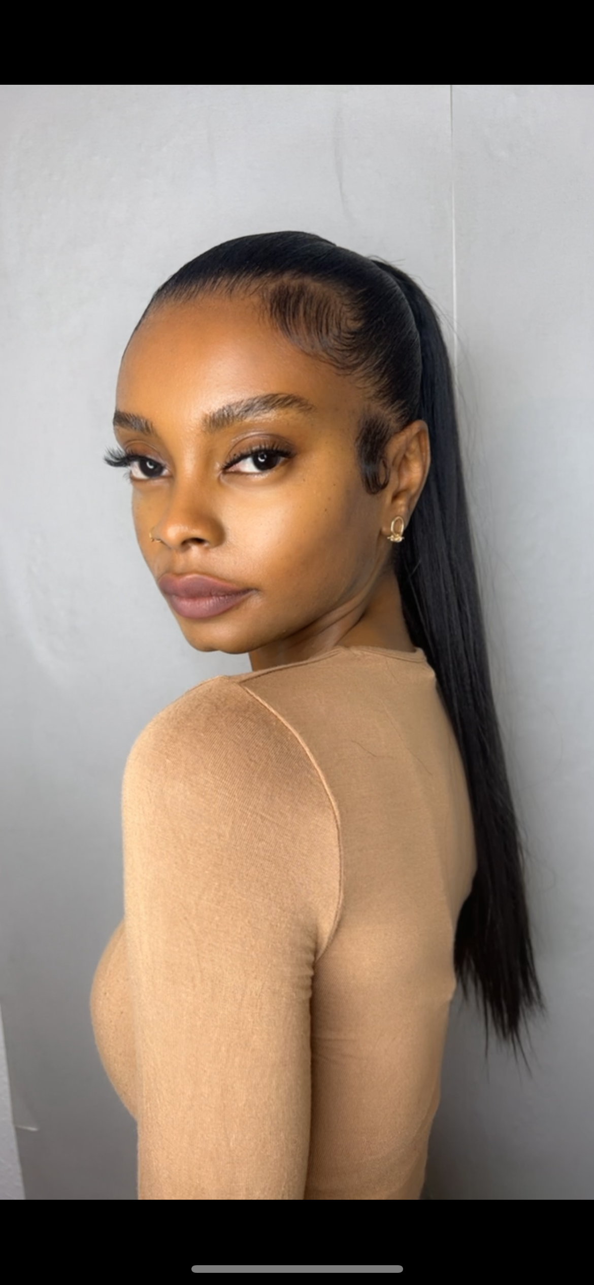 Natural Hair Ponytail