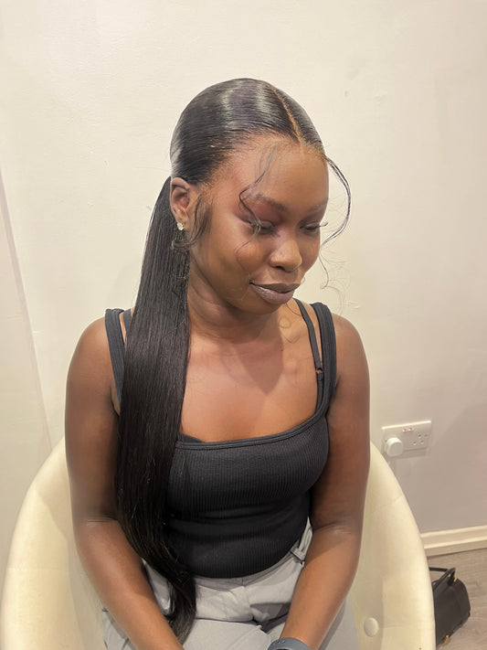 Frontal Ponytail with Frontal included